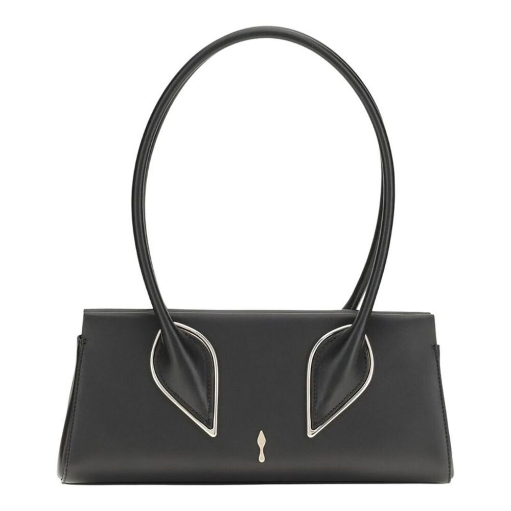 Christian Louboutin Venus Leather Shoulder Bag, Black